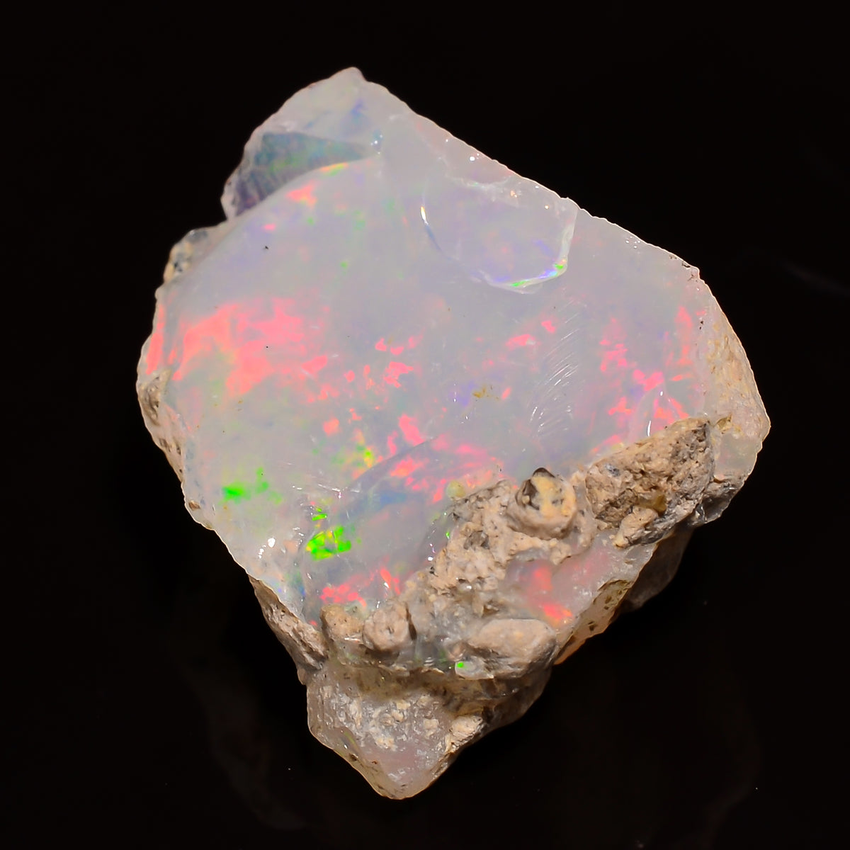 Elegant Top Grade Quality 100% Natural Welo Fire Ethiopian Opal Fancy Rough Loose Gemstone For Making Jewelry 18X14X10 MM 09.50 Cts. KR27-9 Sunkarton