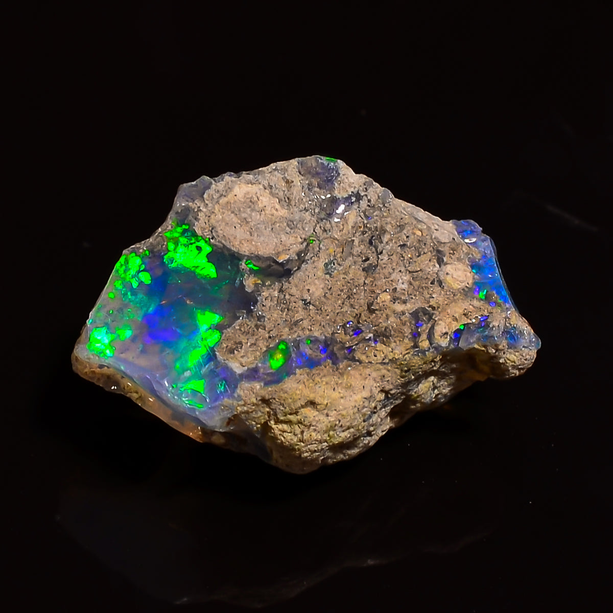 Fabulous Top Grade Quality 100% Natural Welo Fire Ethiopian Opal Fancy Rough Loose Gemstone For Making Jewelry 16X10X7 MM 05.50 Cts. KR28-10 Sunkarton