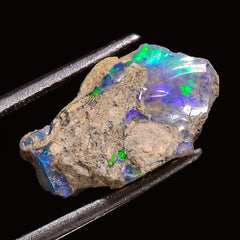 Fabulous Top Grade Quality 100% Natural Welo Fire Ethiopian Opal Fancy Rough Loose Gemstone For Making Jewelry 16X10X7 MM 05.50 Cts. KR28-10 Sunkarton