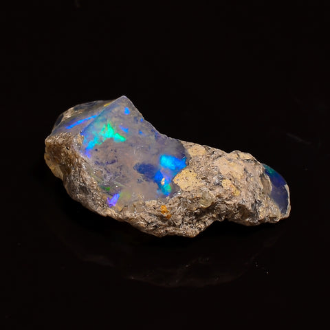 Fantastic Top Grade Quality 100% Natural Welo Fire Ethiopian Opal Fancy Rough Loose Gemstone For Making Jewelry 20X9X5 MM 05.50 Cts. KR28-11 Sunkarton