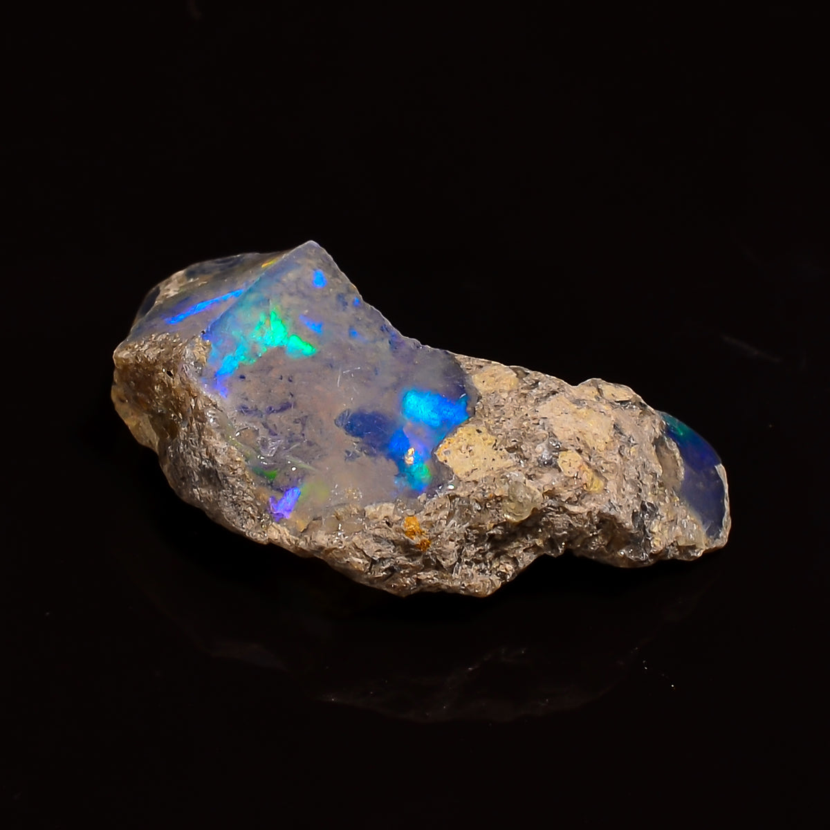 Fantastic Top Grade Quality 100% Natural Welo Fire Ethiopian Opal Fancy Rough Loose Gemstone For Making Jewelry 20X9X5 MM 05.50 Cts. KR28-11 Sunkarton