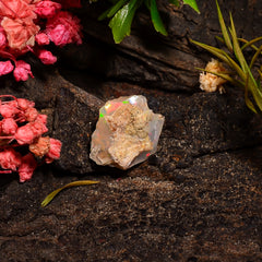 Outstanding Top Grade Quality 100% Natural Welo Fire Ethiopian Opal Rough Loose Gemstone For Making Jewelry 13X11X5 MM 03.00 Cts. KR28-17 Sunkarton