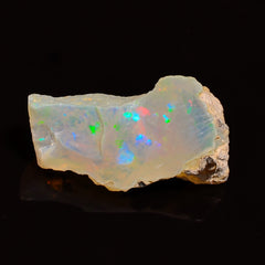 Splendid Top Grade Quality 100% Natural Welo Fire Ethiopian Opal Fancy Rough Loose Gemstone For Making Jewelry 16X9X7 MM 03.50 Cts. KR28-18 Sunkarton