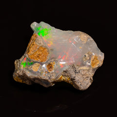 Superb Top Grade Quality 100% Natural Welo Fire Ethiopian Opal Fancy Rough Loose Gemstone For Making Jewelry 15X11X6 MM 05.00 Cts. KR28-19 Sunkarton