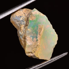 Tempting Top Grade Quality 100% Natural Welo Fire Ethiopian Opal Fancy Rough Loose Gemstone For Making Jewelry 18X11X8 MM 08.00 Cts. KR28-22 Sunkarton