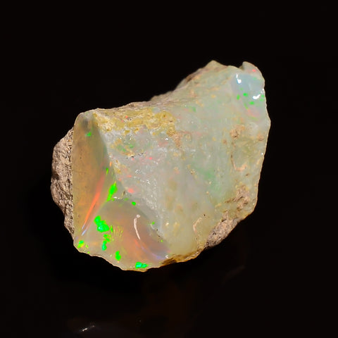 Attractive Top Grade Quality 100% Natural Welo Fire Ethiopian Opal Rough Loose Gemstone For Making Jewelry 14X10X7 MM 04.00 Cts. KR28-27 Sunkarton