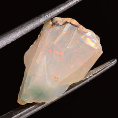 Beautiful Top Grade Quality 100% Natural Welo Fire Ethiopian Opal Rough Loose Gemstone For Making Jewelry 16X12X8 MM 04.50 Cts. KR28-29 Sunkarton