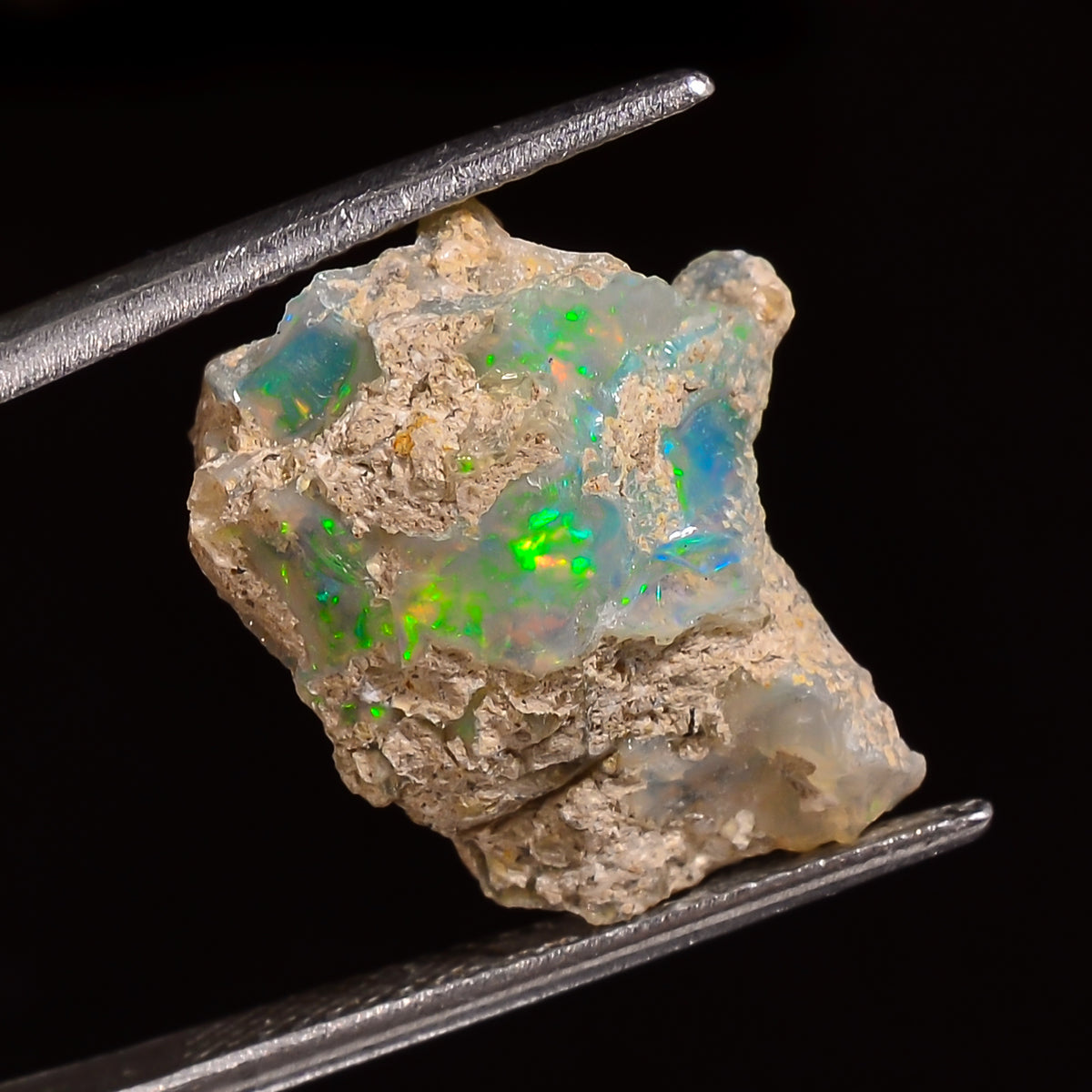 Attractive Top Grade Quality 100% Natural Welo Fire Ethiopian Opal Rough Loose Gemstone For Making Jewelry 16X14X8 MM 07.50 Cts. KR28-2 Sunkarton