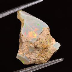 Excellent Top Grade Quality 100% Natural Welo Fire Ethiopian Opal Rough Loose Gemstone For Making Jewelry 17X13X9 MM 06.00 Cts. KR28-32 Sunkarton