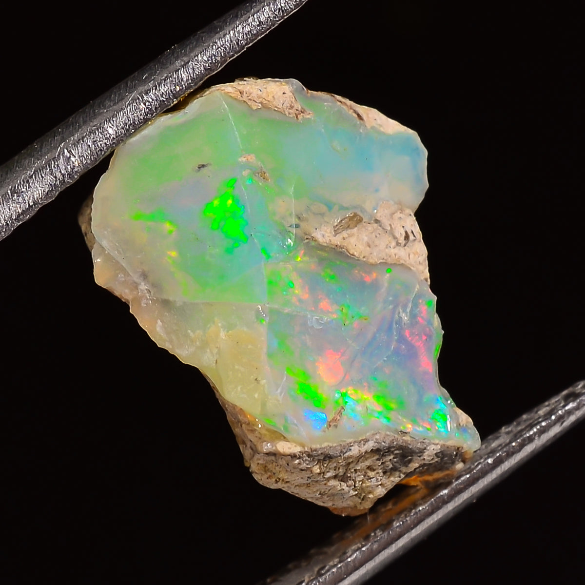 Elegant Top Grade Quality 100% Natural Welo Fire Ethiopian Opal Fancy Rough Loose Gemstone For Making Jewelry 12X9X7 MM 03.50 Cts. KR28-34 Sunkarton