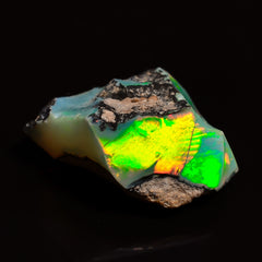 Gorgeous Top Grade Quality 100% Natural Welo Fire Ethiopian Opal Fancy Rough Loose Gemstone For Making Jewelry 14X9X7 MM 03.50 Cts. KR28-37 Sunkarton