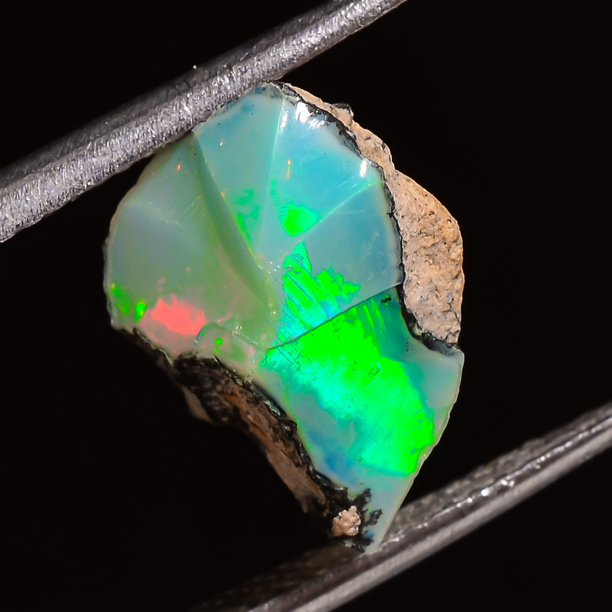 Gorgeous Top Grade Quality 100% Natural Welo Fire Ethiopian Opal Fancy Rough Loose Gemstone For Making Jewelry 14X9X7 MM 03.50 Cts. KR28-37 Sunkarton