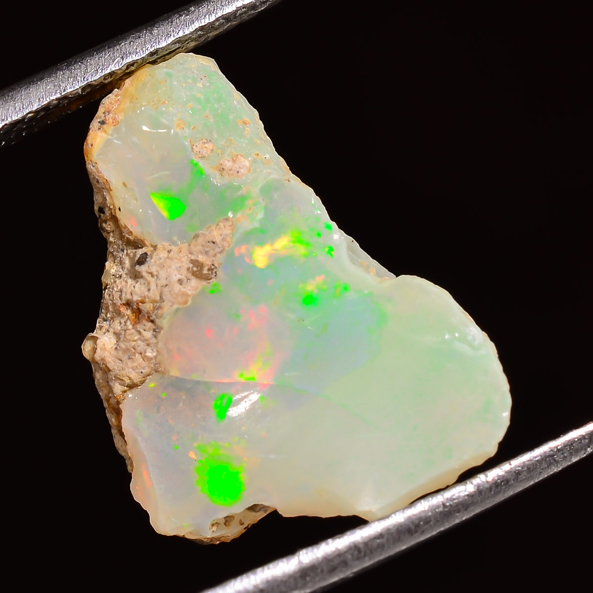 Mind Blowing Top Grade Quality 100% Natural Welo Fire Ethiopian Opal Rough Loose Gemstone For Making Jewelry 16X11X8 MM 04.50 Cts. KR28-41 Sunkarton