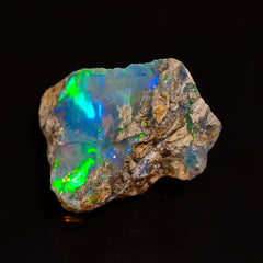 Outstanding Top Grade Quality 100% Natural Welo Fire Ethiopian Opal Rough Loose Gemstone For Making Jewelry 12X9X8 MM 03.50 Cts. KR28-42 Sunkarton