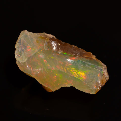 Terrific Top Grade Quality 100% Natural Welo Fire Ethiopian Opal Fancy Rough Loose Gemstone For Making Jewelry 14X9X6 MM 03.50 Cts. KR28-48 Sunkarton