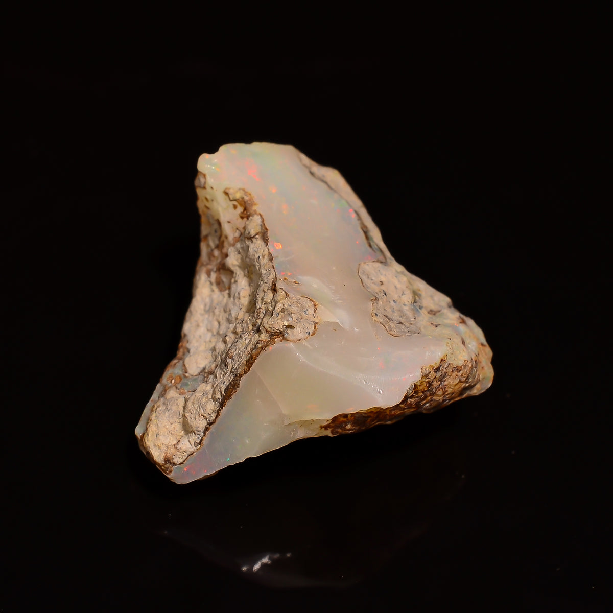 Unique Top Grade Quality 100% Natural Welo Fire Ethiopian Opal Fancy Rough Loose Gemstone For Making Jewelry 16X14X8 MM 07.00 Cts. KR28-49 Sunkarton