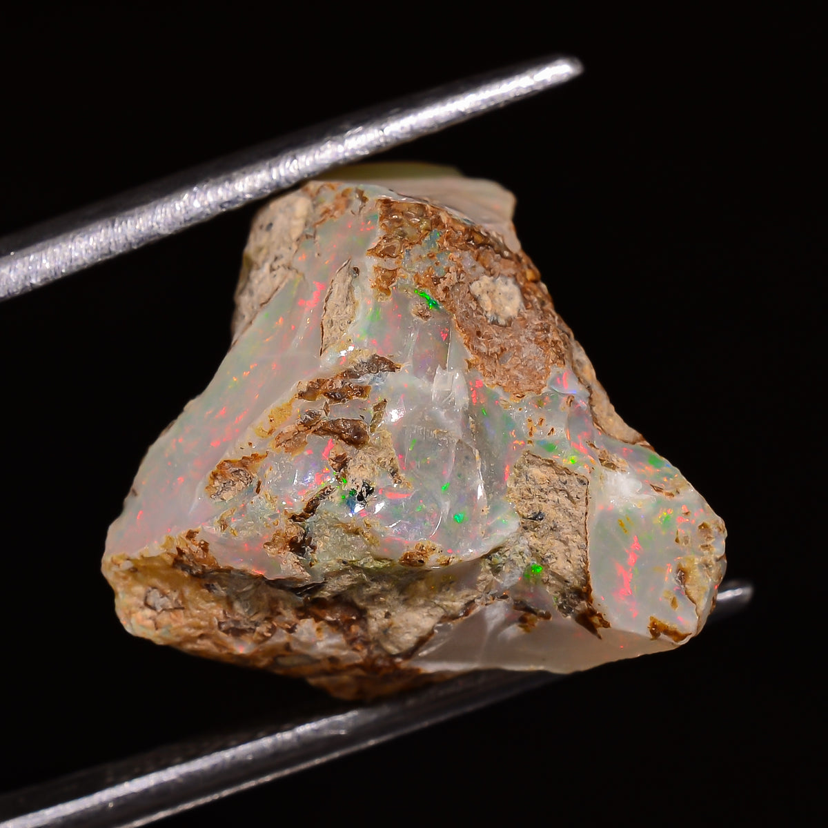 Unique Top Grade Quality 100% Natural Welo Fire Ethiopian Opal Fancy Rough Loose Gemstone For Making Jewelry 16X14X8 MM 07.00 Cts. KR28-49 Sunkarton