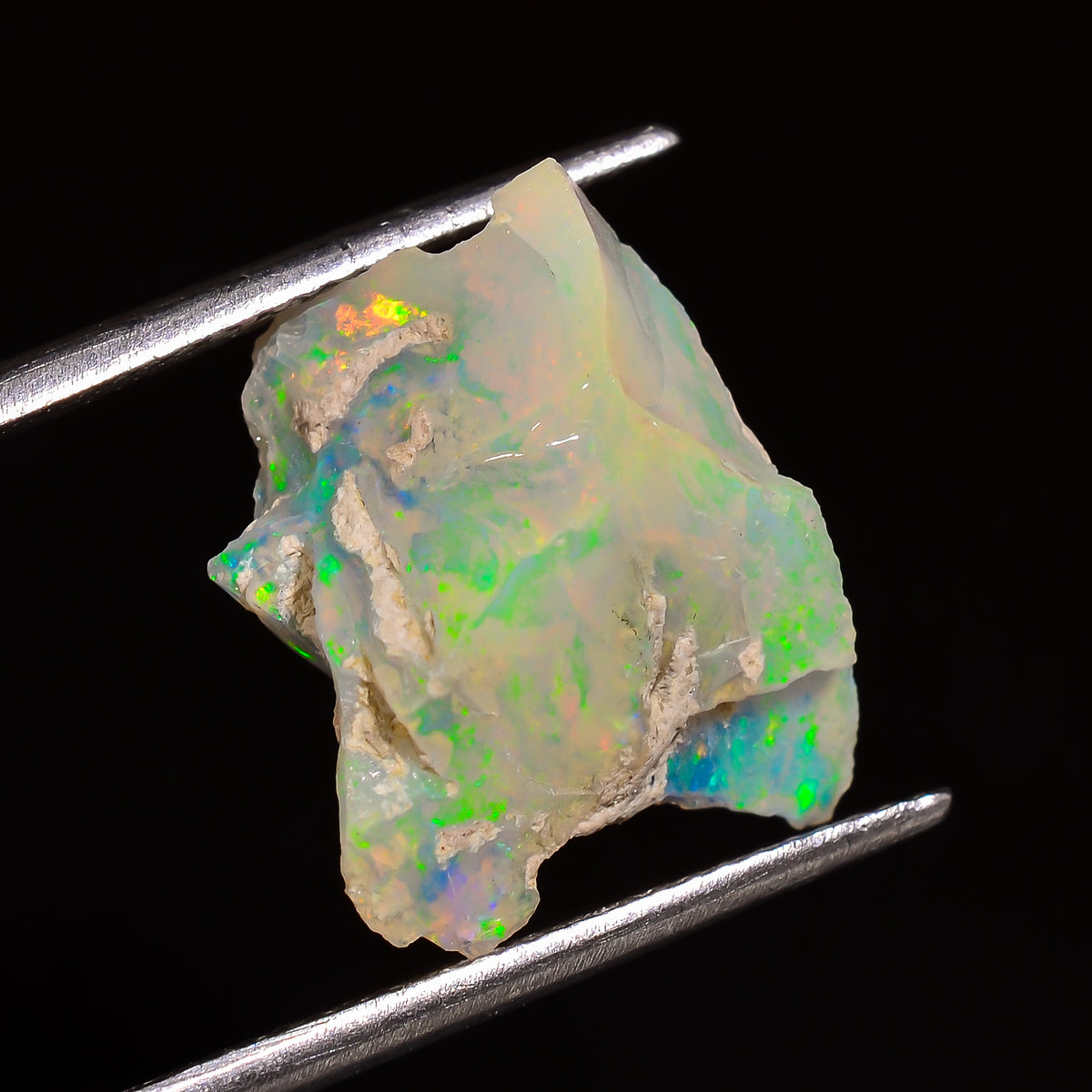 Wonderful Top Grade Quality 100% Natural Welo Fire Ethiopian Opal Rough Loose Gemstone For Making Jewelry 17X13X9 MM 07.00 Cts. KR28-50 Sunkarton