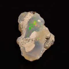 Awesome Top Grade Quality 100% Natural Welo Fire Ethiopian Opal Fancy Rough Loose Gemstone For Making Jewelry 20X11X7 MM 07.00 Cts. KR28-53 Sunkarton