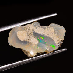 Awesome Top Grade Quality 100% Natural Welo Fire Ethiopian Opal Fancy Rough Loose Gemstone For Making Jewelry 20X11X7 MM 07.00 Cts. KR28-53 Sunkarton