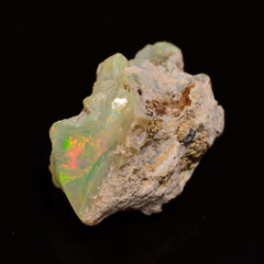 Classic Top Grade Quality 100% Natural Welo Fire Ethiopian Opal Fancy Rough Loose Gemstone For Making Jewelry 20X13X11 MM 11.50 Cts. KR28-55 Sunkarton