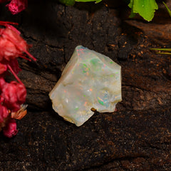 Excellent Top Grade Quality 100% Natural Welo Fire Ethiopian Opal Rough Loose Gemstone For Making Jewelry 12X10X6 MM 03.00 Cts. KR28-57 Sunkarton