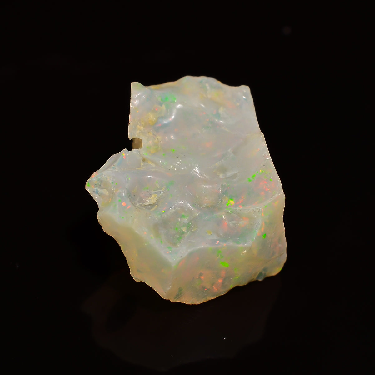 Excellent Top Grade Quality 100% Natural Welo Fire Ethiopian Opal Rough Loose Gemstone For Making Jewelry 12X10X6 MM 03.00 Cts. KR28-57 Sunkarton