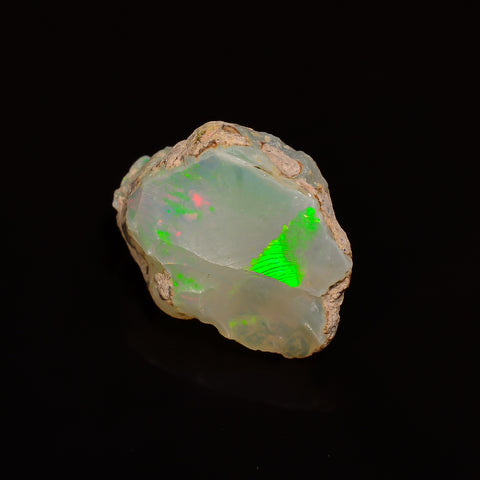 Exclusive Top Grade Quality 100% Natural Welo Fire Ethiopian Opal Rough Loose Gemstone For Making Jewelry 13X10X7 MM 04.00 Cts. KR28-58 Sunkarton