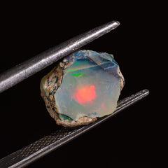 Fabulous Top Grade Quality 100% Natural Welo Fire Ethiopian Opal Fancy Rough Loose Gemstone For Making Jewelry 10X9X7 MM 03.50 Cts. KR28-60 Sunkarton