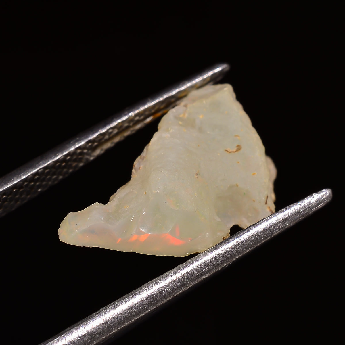 Immaculate Top Grade Quality 100% Natural Welo Fire Ethiopian Opal Rough Loose Gemstone For Making Jewelry 17X10X5 MM 03.00 Cts. KR28-63 Sunkarton