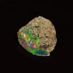 Incredible Top Grade Quality 100% Natural Welo Fire Ethiopian Opal Rough Loose Gemstone For Making Jewelry 13X12X8 MM 05.00 Cts. KR28-64 Sunkarton