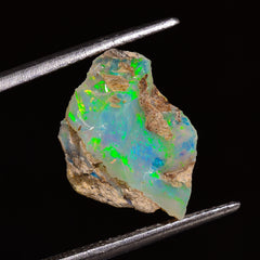 Mind Blowing Top Grade Quality 100% Natural Welo Fire Ethiopian Opal Rough Loose Gemstone For Making Jewelry 14X11X6 MM 03.50 Cts. KR28-66 Sunkarton