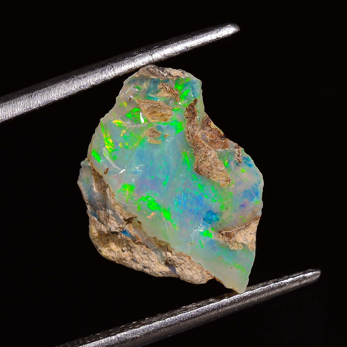 Mind Blowing Top Grade Quality 100% Natural Welo Fire Ethiopian Opal Rough Loose Gemstone For Making Jewelry 14X11X6 MM 03.50 Cts. KR28-66 Sunkarton