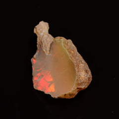Outstanding Top Grade Quality 100% Natural Welo Fire Ethiopian Opal Rough Loose Gemstone For Making Jewelry 18X11X8 MM 05.00 Cts. KR28-67 Sunkarton