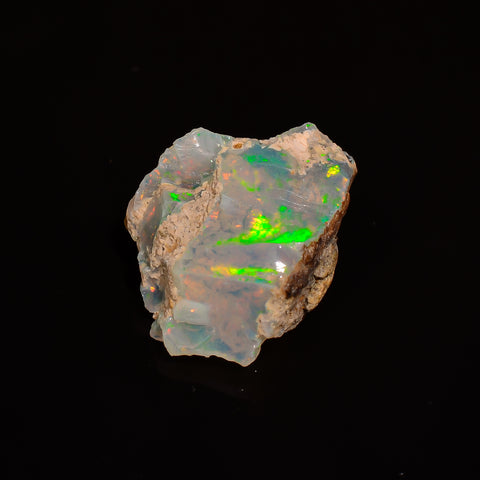 Splendid Top Grade Quality 100% Natural Welo Fire Ethiopian Opal Fancy Rough Loose Gemstone For Making Jewelry 15X11X6 MM 05.00 Cts. KR28-68 Sunkarton