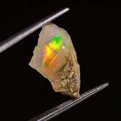Stunning Top Grade Quality 100% Natural Welo Fire Ethiopian Opal Fancy Rough Loose Gemstone For Making Jewelry 15X11X7 MM 04.00 Cts. KR28-70 Sunkarton