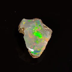 Tempting Top Grade Quality 100% Natural Welo Fire Ethiopian Opal Fancy Rough Loose Gemstone For Making Jewelry 10X9X6 MM 02.50 Cts. KR28-72 Sunkarton