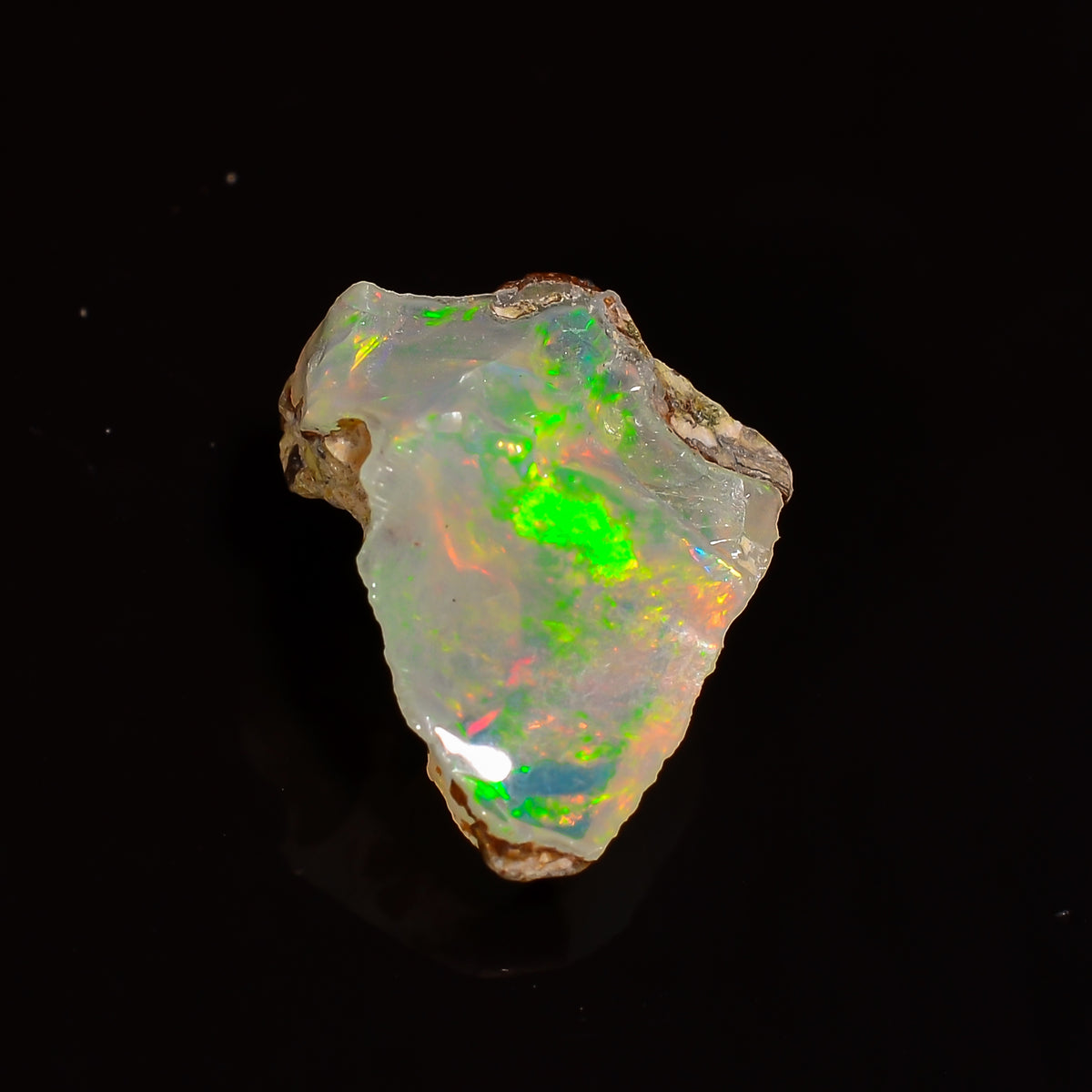 Tempting Top Grade Quality 100% Natural Welo Fire Ethiopian Opal Fancy Rough Loose Gemstone For Making Jewelry 10X9X6 MM 02.50 Cts. KR28-72 Sunkarton