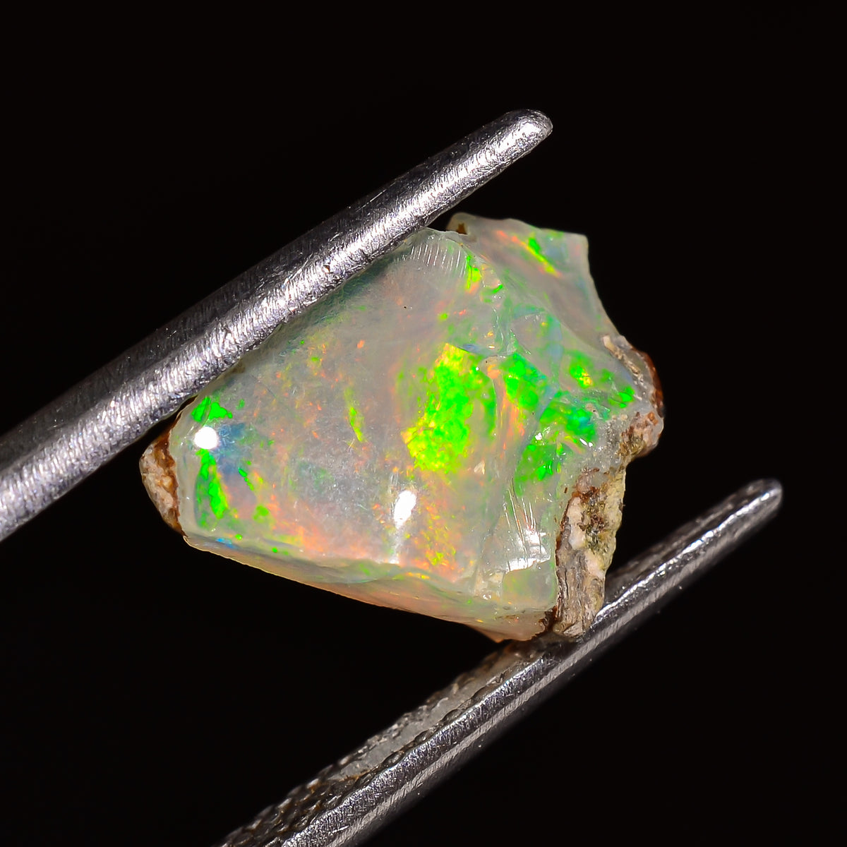 Tempting Top Grade Quality 100% Natural Welo Fire Ethiopian Opal Fancy Rough Loose Gemstone For Making Jewelry 10X9X6 MM 02.50 Cts. KR28-72 Sunkarton
