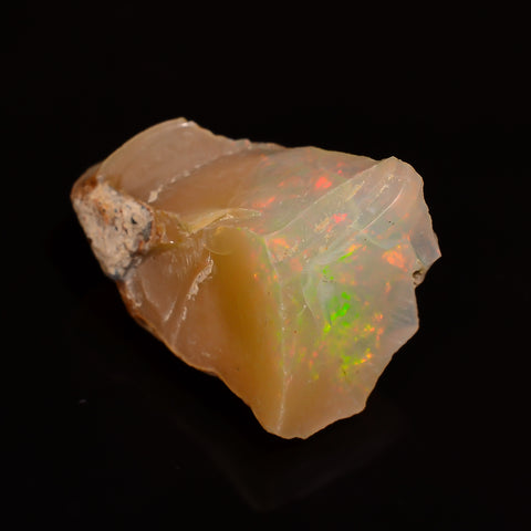 Unique Top Grade Quality 100% Natural Welo Fire Ethiopian Opal Fancy Rough Loose Gemstone For Making Jewelry 14X10X6 MM 04.00 Cts. KR28-74 Sunkarton