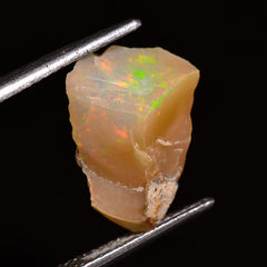 Unique Top Grade Quality 100% Natural Welo Fire Ethiopian Opal Fancy Rough Loose Gemstone For Making Jewelry 14X10X6 MM 04.00 Cts. KR28-74 Sunkarton