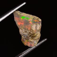 Wonderful Top Grade Quality 100% Natural Welo Fire Ethiopian Opal Fancy Rough Loose Gemstone For Making Jewelry 15X9X7 MM 04.00 Cts. KR28-75 Sunkarton