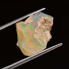 Attractive Top Grade Quality 100% Natural Welo Fire Ethiopian Opal Rough Loose Gemstone For Making Jewelry 16X13X6 MM 04.50 Cts. KR28-77 Sunkarton
