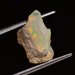 Awesome Top Grade Quality 100% Natural Welo Fire Ethiopian Opal Fancy Rough Loose Gemstone For Making Jewelry 13X12X6 MM 03.50 Cts. KR28-78 Sunkarton