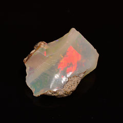 Beautiful Top Grade Quality 100% Natural Welo Fire Ethiopian Opal Fancy Rough Loose Gemstone For Making Jewelry 12X9X5 MM 02.00 Cts. KR28-79 Sunkarton