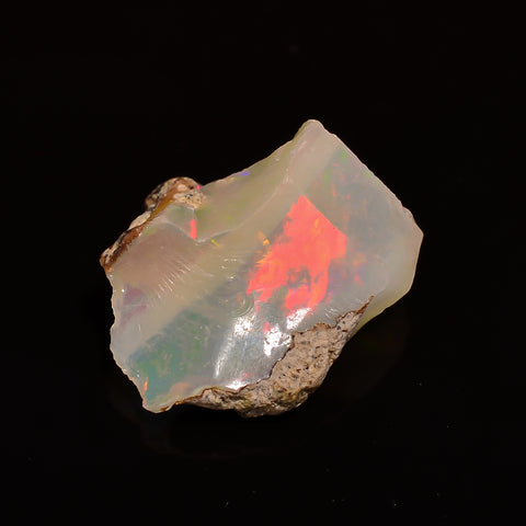 Beautiful Top Grade Quality 100% Natural Welo Fire Ethiopian Opal Fancy Rough Loose Gemstone For Making Jewelry 12X9X5 MM 02.00 Cts. KR28-79 Sunkarton