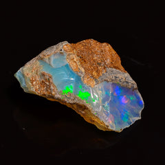 Excellent Top Grade Quality 100% Natural Welo Fire Ethiopian Opal Fancy Rough Loose Gemstone For Making Jewelry 18X12X8 MM 06.50 Cts. KR28-7 Sunkarton