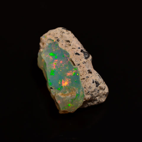 Exclusive Top Grade Quality 100% Natural Welo Fire Ethiopian Opal Fancy Rough Loose Gemstone For Making Jewelry 12X8X7 MM 03.00 Cts. KR28-83 Sunkarton