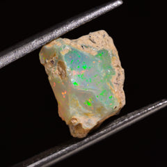 Exclusive Top Grade Quality 100% Natural Welo Fire Ethiopian Opal Fancy Rough Loose Gemstone For Making Jewelry 12X8X7 MM 03.00 Cts. KR28-83 Sunkarton