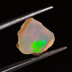 Elegant Top Grade Quality 100% Natural Welo Fire Ethiopian Opal Fancy Rough Loose Gemstone For Making Jewelry 11X10X3 MM 02.00 Cts. KR28-84 Sunkarton